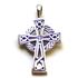 Sterling Silver Celtic Cross Pendant by Peter Stone