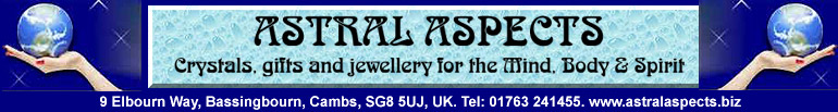 Astral Aspects - Crystals, gifts and jewellery for the Mind, Body & Spirit