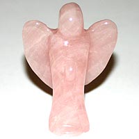 Rose Quartz Angel, 45mm