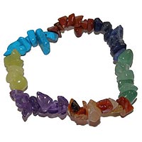 Chakra Crystal Power Chip Bracelet