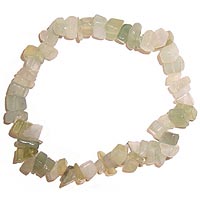 Jade Crystal Power Chip Bracelet