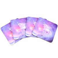 Unicorn Drinks Coasters [Set of 4]
