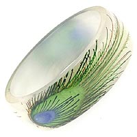 Peacock Bangle