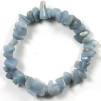 Angelite Chip Bracelet
