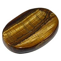 Gold Tiger's Eye Thumb Stone