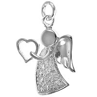 Sterling Silver Angel of Love Pendant
