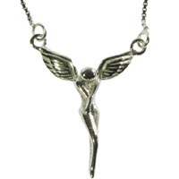 Sterling Silver Angel of Grace Necklace