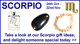 Take a look at our Scorpio Gift Ideas