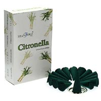 Citronella Incense Cones & Holder