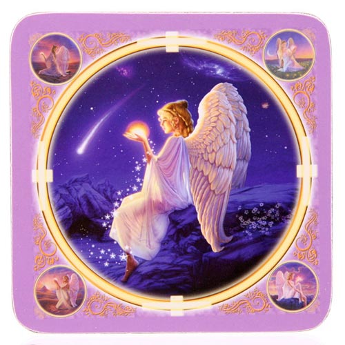 Angel Drinks Coasters [set of 4]