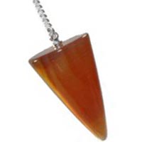 Carnelian Dowsing Pendulum