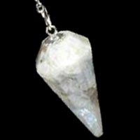 Rainbow Moonstone Dowsing Pendulum