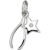 Sterling Silver Wish Upon A Star Charm/Pendant
