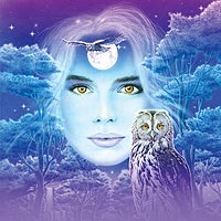 Moon Music CD Greetings Card - SALE 25% OFF