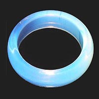 Opalite Band Ring, Size Q 57mm
