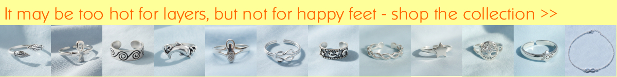 Shop our Toe Rings Collection Shop Toe Rings Collection