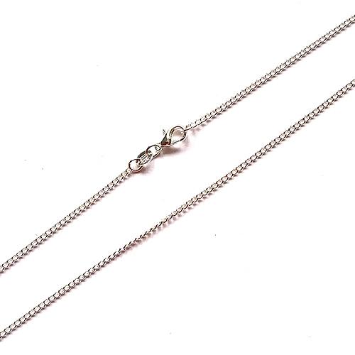 Sterling Silver 18 inch Curb Chain