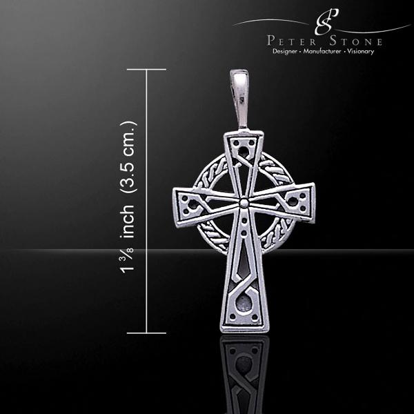 Sterling Silver Celtic Cross Pendant - Astral Aspects