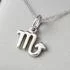 Sterling Silver Zodiac Pendant/Charm Scorpio