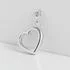 Sterling Silver Heart Charm