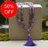 Amethyst Mala/Meditation Worry Beads with Pouch and Instructions [Sale]