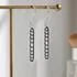 Sterling Silver Moon Phases Earrings