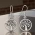 Sterling Silver Tree of Life Earrings