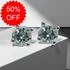 Sterling Silver Blue Topaz Stud Earrings [Sale]