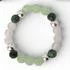 Aventurine, Malachite & Rose Quartz Gemstone Bead Ring