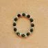 Malachite Gemstone Bead Ring