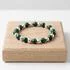 Malachite Gemstone Bead Ring