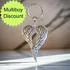 Angel Wings Keyring