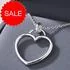 Sterling Silver Heart Pendant [Sale]