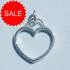 Sterling Silver Heart Pendant [Sale]