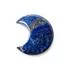 Lapis Lazuli Crystal Crescent Moon