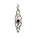 Sterling Silver Black Onyx Celtic Knot Pendant