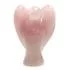Rose Quartz Crystal Pocket Guardian Angel