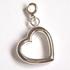 Sterling Silver Heart Charm