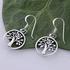 Sterling Silver Tree of Life Earrings