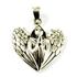 Sterling Silver Praying Angel Pendant by Lisa Parker