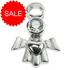 Sterling Silver Angel of Love Pendant with CZ [Sale]