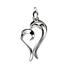 Sterling Silver Sweetheart Pendant