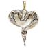 Sterling Silver Dragon Heart Pendant
