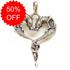Sterling Silver Dragon Heart Pendant [Sale]