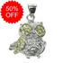 Sterling Silver Owl Pendant [Sale]