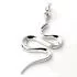 Sterling Silver Serpent Pendant