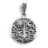 Sterling Silver Solstice Tree of Life Pendant by Peter Stone