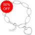 Sterling Silver One Love Heart Bracelet [Sale]