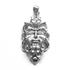 Sterling Silver Green Man Pendant by Peter Stone
