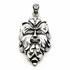 Sterling Silver Green Man Pendant by Peter Stone